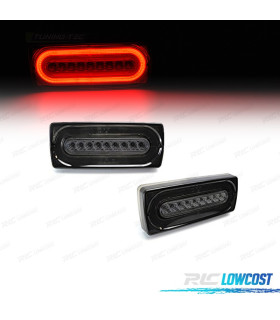 FAROLINS PARA MERCEDES CLASSE G W463 LED FUNDO CROMADO FUMADO