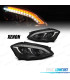 FAROIS FRONTAIS PARA MERCEDES CLASSE S W221 05-09 XENON TUBE LIGHT FUNDO PRETO