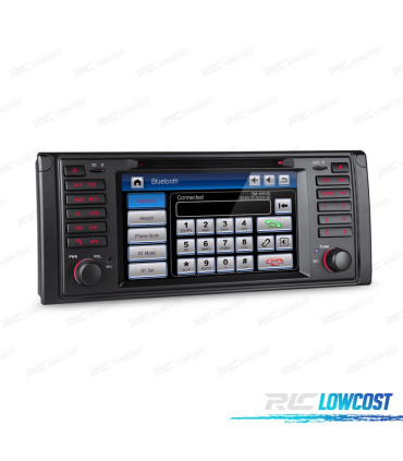 AUTO RADIO 2DIN 7" BMW SERIE 5 E39 95-03 USB GPS TACTIL HD