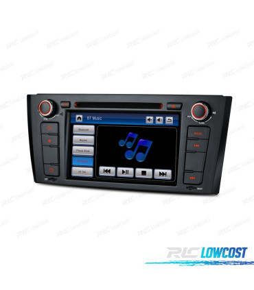 AUTO RADIO 2DIN 7" PARA BMW SERIE 1 E81 E82 E87 E88 04-11 USB GPS TACTIL HD