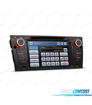 AUTO RADIO 2DIN 7" PARA BMW SERIE 3 E90 E91 /92/93 05-10 USB GPS TACTIL HD