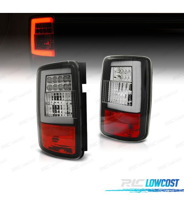 FAROLINS TRASEIROS VOLKSWAGEN VW CADDY 04-10 LED FUNDO CROMADO