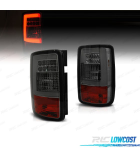 FAROLINS TRASEIROS VOLKSWAGEN VW CADDY 04-10 FUNDO CROMADO FUMADO