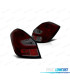 FAROLINS TRASEIROS PARA SKODA FABIA 07-10 LIGHT BAR FUNDO VERMELHO FUMADO