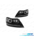 FAROIS FRONTAIS PARA SKODA OCTAVIA 08-13 LUZ DIURNA FUNDO PRETO