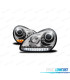 FAROIS FRONTAIS PORSCHE CAYENNE 03-07 LUZ DIURNA FUNDO CROMADO