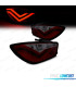 FAROLINS TRASEIROS PARA SEAT IBIZA 08-12 LIGHT BAR FUNDO VERMELHO FUMADO 3 PORTAS