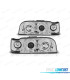 FAROIS FRONTAIS PARA VOLVO 840/850 92-96 FUNDO CROMADO*REVISADO*