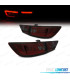 FAROLINS TRASEIROS PARA RENAULT CLIO 4 13-16 LIGHT BAR FUNDO VERMELHO FUMADO