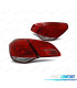 FAROLINS TRASEIROS PARA OPEL ASTRA J 09- LED FUNDO VERMELHO CROMADO