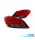 FAROLINS TRASEIROS PARA OPEL INSIGNIA 08-13 LED VERMELHO CROMADO