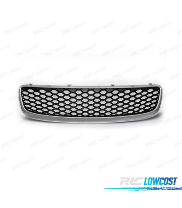 GRELHA FRONTAL AUDI TT 98-05 LOOK RS CINZA CLARO