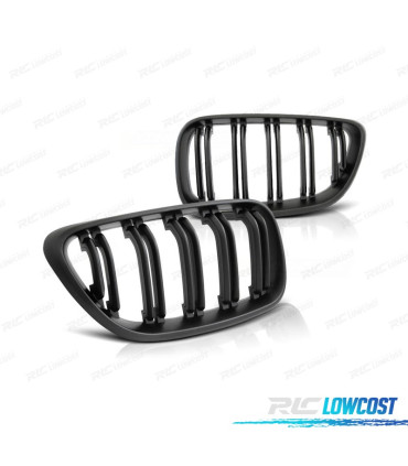 GRELHA FRONTAL BMW F22 F23 LOOK M2 PRETO FOSCO