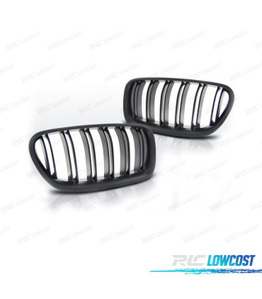 GRELHA BMW F10 10-17 LOOK M5 DUPLAS PRETO MATE