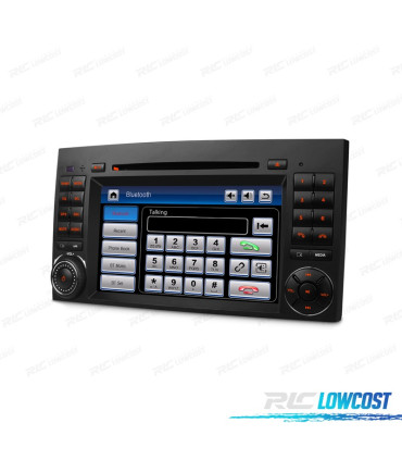 AUTO RADIO TIPO OEM GPS 7" PARA MERCEDES USB GPS TACTIL HD