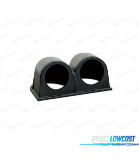 SUPORTE PARA 2 MANOMETROS HORIZONTAL