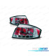 FAROLINS TRASEIROS LED AUDI TT 8N 98-05 LOOK LEXUS FUNDO CROMADO