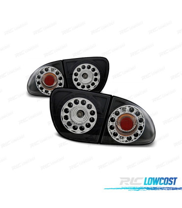 FAROLINS TRASEIROS LED SEAT LEON 1M 99-05 PRETO