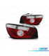 FAROLINS TRASEIROS LED SEAT IBIZA 3P 08-12 VERMELHO BRANCO
