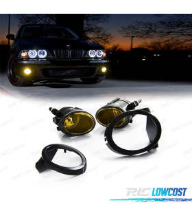 FARÓIS NEVOEIRO PÁRA-CHOQUES PACK M BMW E46 98-06 E39 95-03 VIDRO AMARELO