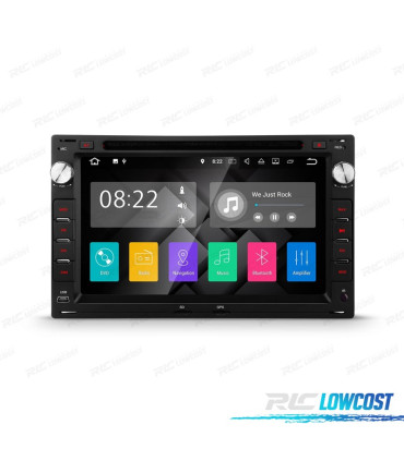 AUTO RADIO GPS ANDROID 10 PARA VOLKSWAGEN VW 7" USB GPS TACTIL HD