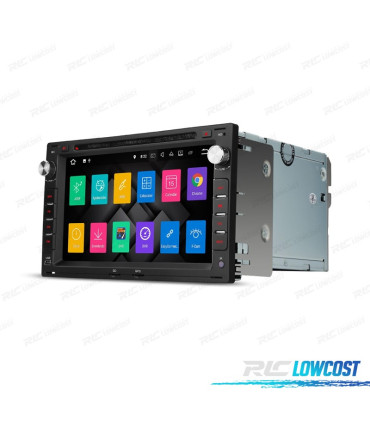 AUTO RADIO GPS ANDROID 10 PARA VOLKSWAGEN VW 7" USB GPS TACTIL HD