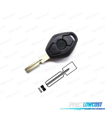 CAPA CHAVES BMW EXAGONAL LAMINA RAIADA