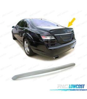 AILERON LIP SPOILER TRASEIRO MERCEDES S W221 05-13