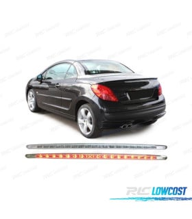 TERCEIRA LUZ DE STOP PEUGEOT 207 CC LED CROMADO