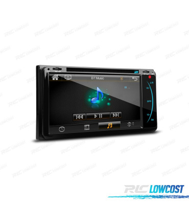 AUTO RADIO 2DIN GPS 7" HD TÁCTIL PARA TOYOTA BLUETOOTH USB SD