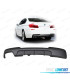 DIFUSOR TRASEIRO BMW F10 F11 10-13 LOOK M PERFORMANCE DUPLA SAIDA ESQUERDA