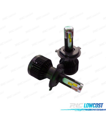 KIT LAMPADAS LED H4 SUPER CANBUS 4800LM