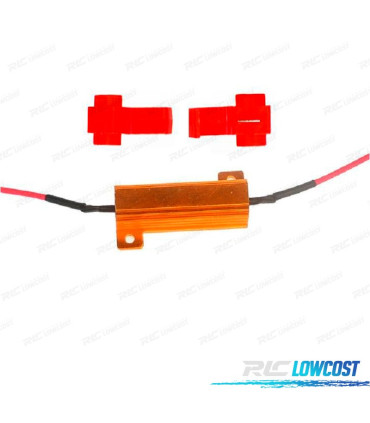 RESISTÊNCIA 25W PARA ERRO DE LUZ LED