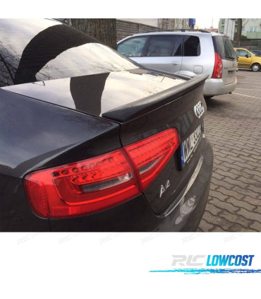 AILERON LIP SPOILER TRASEIRO AUDI A4 B8 08-11