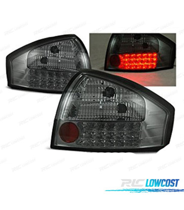 FAROLINS TRASEIROS LED AUDI A6 97-04 ESCURECIDOS