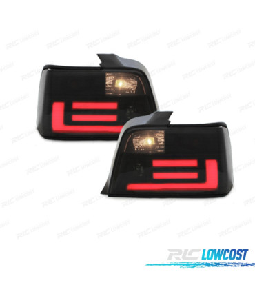 FAROLINS BMW E36 90-99 LED BAR FUMADO