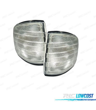 PISCAS FRONTAIS BRANCOS MERCEDES W124 BERLINA COUPÉ