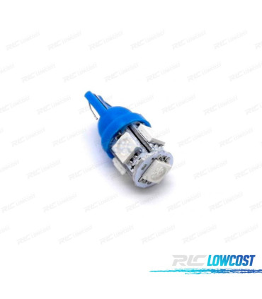 LÂMPADA LED AZUL W5W T10