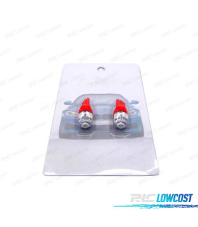 LÂMPADA LED VERMELHA W5W T10