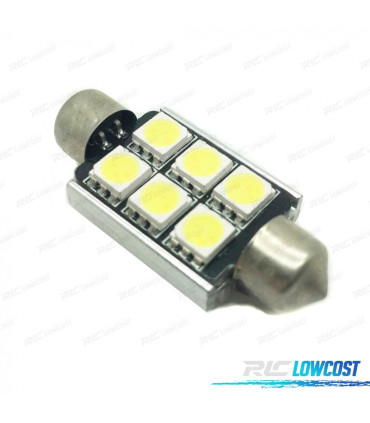 LÂMPADA CANBUS LED C5W FESTOON 36 39 41MM