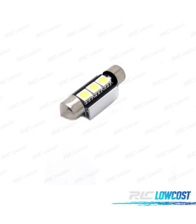 LÂMPADA CONDUZIDO CANBUS FESTOON C5W ECONÔMICO