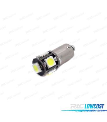 LÂMPADA LED CANBUS H6W BAX9S