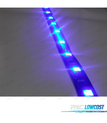 FITA LED AZUL 30 CM