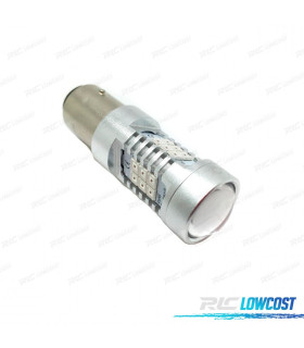 LÂMPADA LED P21 5W CANBUS VERMELHA PÓLO DUPLO