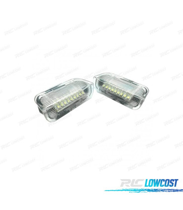 LUZES LED PORTAS TRASEIRAS VOLKSWAGEN VW GOLF PASSAT JETTA SCIROCCO SHARAN TIGUAN EOS SUPERB
