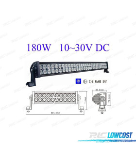 BARRA LED 180W 10.800 LM
