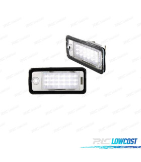 LUZES DE MATRICULA LED AUDI A3 S3 09-12