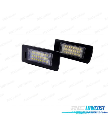 LUZES DE MATRICULA LED AUDI A4 B8 09-14