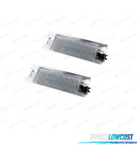 LUZES DE MATRÍCULA LED PARA FIAT GRANDE PUNTO