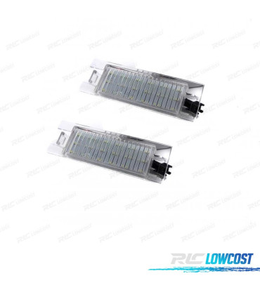 LUZES DE MATRÍCULA LED PARA FIAT GRANDE PUNTO